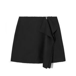 COS LOW-RISE DECONSTRUCTED MINI SKIRT sz 4